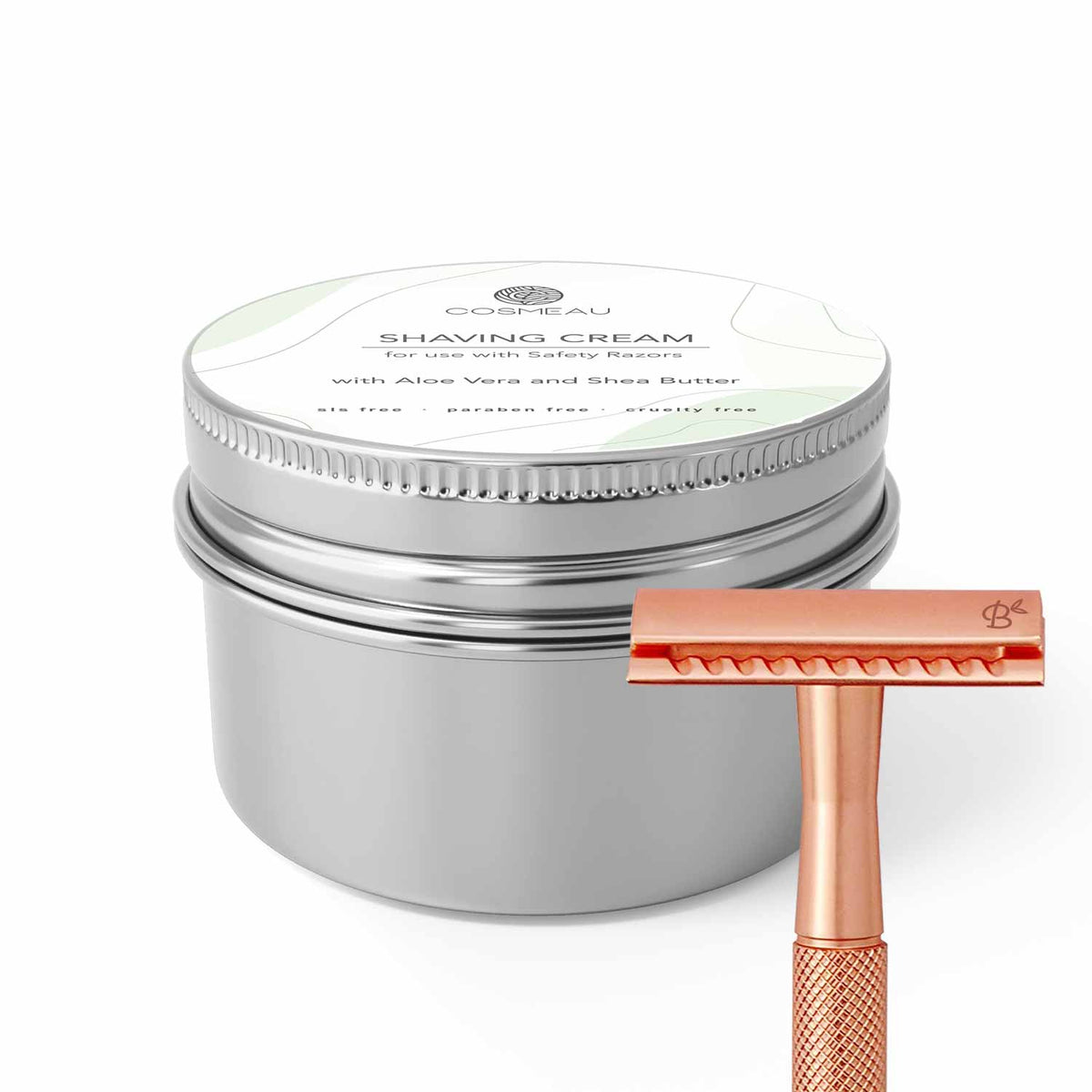 Cosmeau Safety Razor Shaving Cream Bamboozy COM