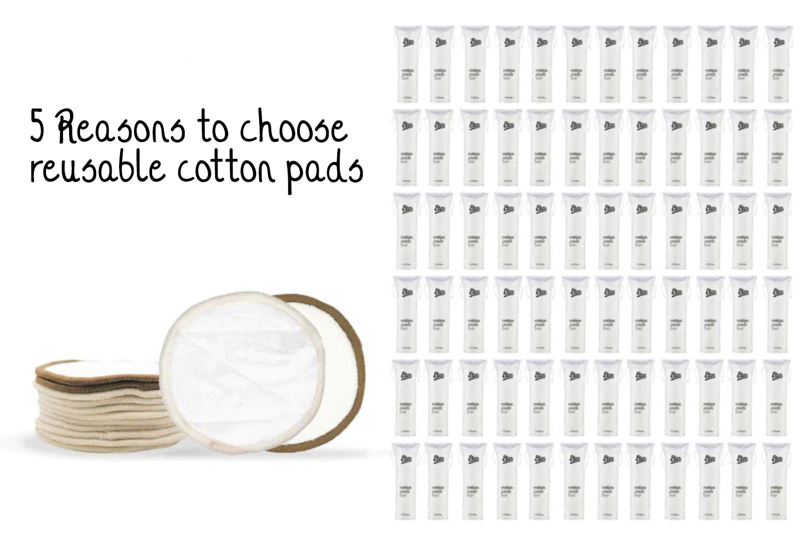 Why the need for cotton pads isn't fluff: 5 days without cotton pads