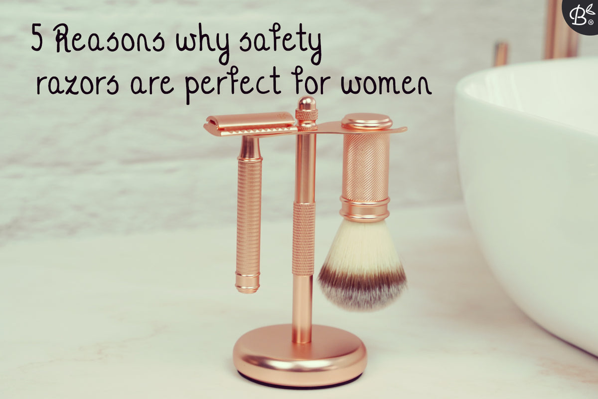 Female Safety Razor 5 Reasons Why Safety Razors Are Perfect For Women – Bamboozy COM