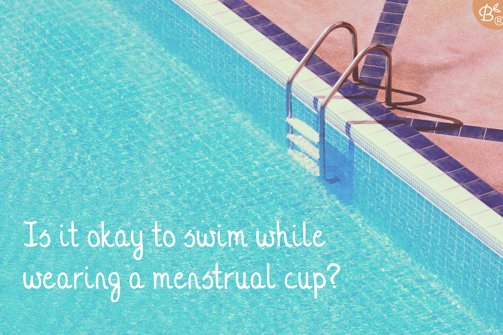 can you swim with menstrual cup