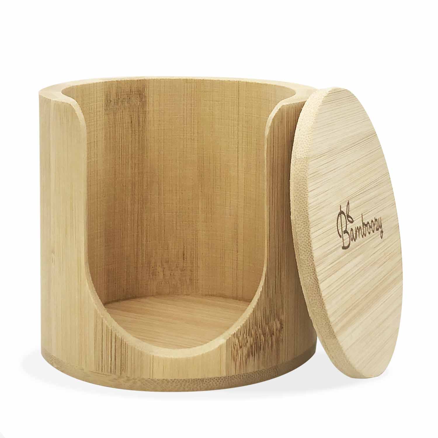 abschminkpads aufbewahrung Bambus-Abschminkpads-Halter – Bamboozy COM