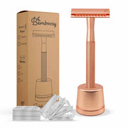 Safety Razor with Stand · 20x Platinum Blades